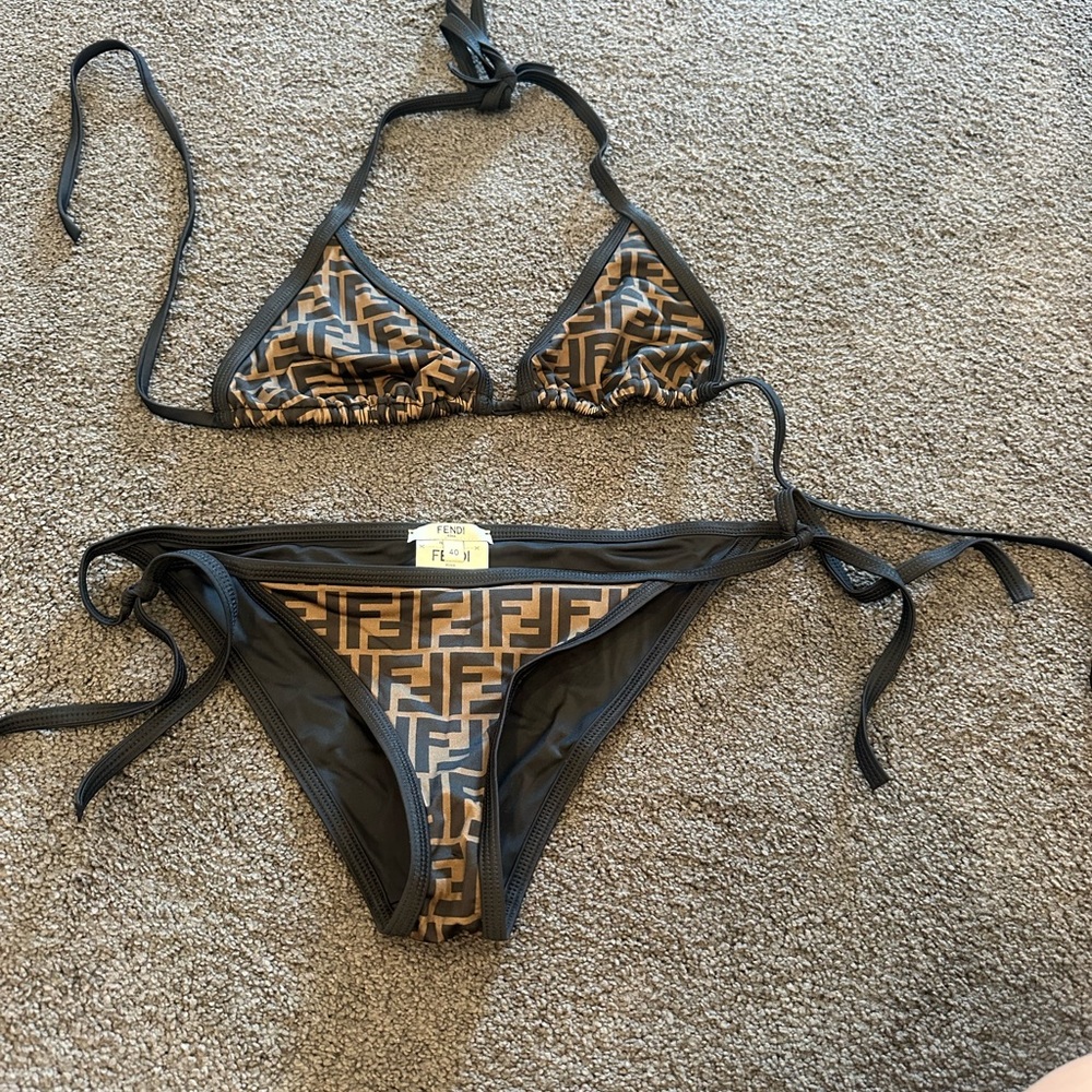 Never worn fendi bathing suit size 40